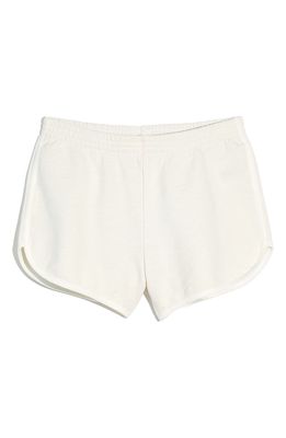 Madewell MWL Curved Hem Sweat Shorts in Lighthouse