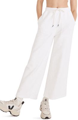Madewell MWL Wide Leg Sweatpants in Lighthouse