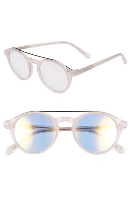 Madewell Omaha Top-Bar 50mm Sunglasses in Muted Blush Multi