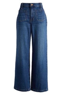 Madewell Perfect Wide Leg Jeans in Caronia Wash