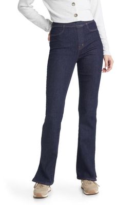Madewell Pull-On High Waist Skinny Flare Jeans in Havenley Wash