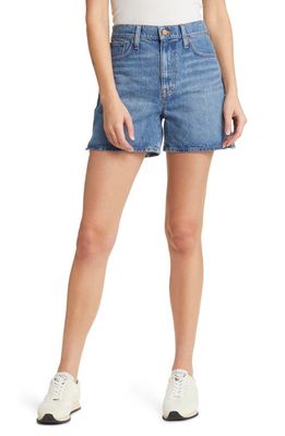 Madewell Relaxed Mid Length Denim Shorts in Kimbrough Wash