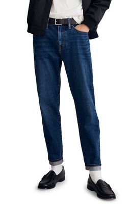 Madewell Relaxed Taper Selvedge Jeans in Belcourt