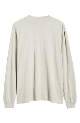 Madewell Rodin Mock Neck Sweater in Feather Grey