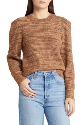 Madewell Space-Dyed Prentiss Pullover Sweater in Spacedye Autumn