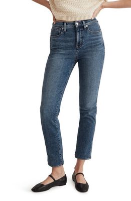 Madewell Stovepipe Jeans in Vintner Wash