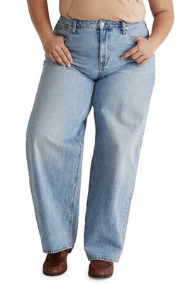 Madewell Super Wide Leg Jeans in Varian Wash