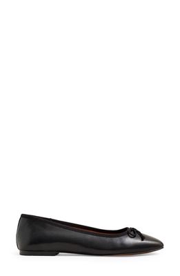 Madewell The Anelise Ballet Flat in True Black