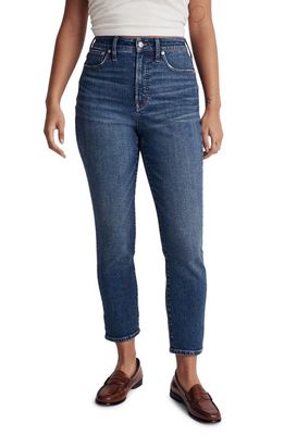 Madewell The Curvy Perfect Vintage High Waist Jeans: Instacozy Edition in Manorford Wash