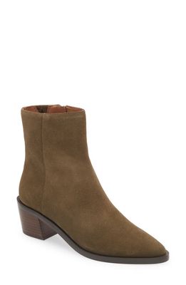 Madewell The Darcy Ankle Boot in Burnt Olive