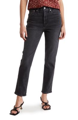 Madewell The Perfect Vintage Jeans in Washed Black