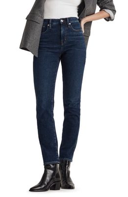 Madewell The Perfect Vintage Straight Leg Jeans in Myers Wash