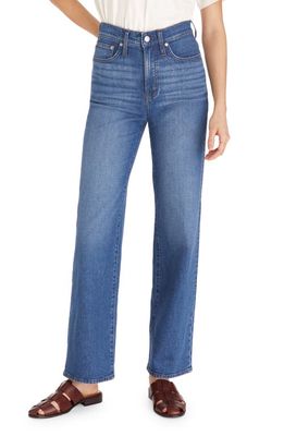 Madewell The Perfect Vintage Wide Leg Jeans in Fairfox Wash