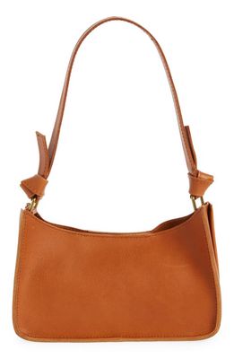 Madewell The Sydney Leather Hobo Bag in Burnished Caramel