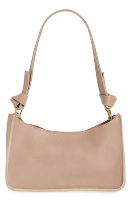 Madewell The Sydney Leather Hobo Bag in Smoked Mauve