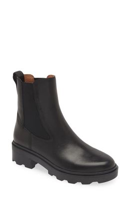 Madewell The Wyckoff Chelsea Lugsole Boot in True Black