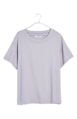 Madewell Women's Softfade Cotton Oversize T-Shirt in Faded Lavender