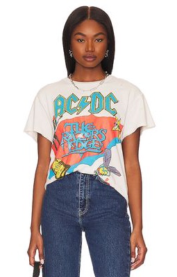 Madeworn ACDC Tee in White
