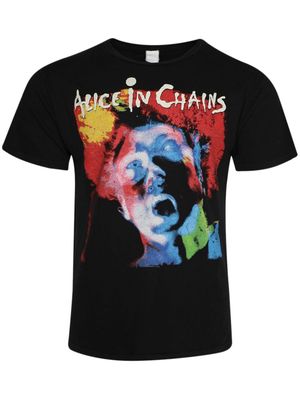 MadeWorn Alice In Chains-print cotton T-shirt - Black