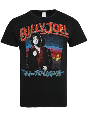 MadeWorn Billy Joel print cotton T-shirt - Black