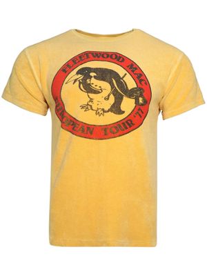 Madeworn Fleetwood Mac '77 cotton T-shirt - Yellow