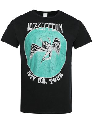 MadeWorn Led Zeppelin print cotton T-shirt - Black