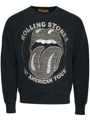 Madeworn Rolling Stones 81 fleece sweatshirt - Black