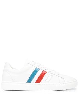 Madison.Maison 3 Stripe & Your Out leather sneakers - White