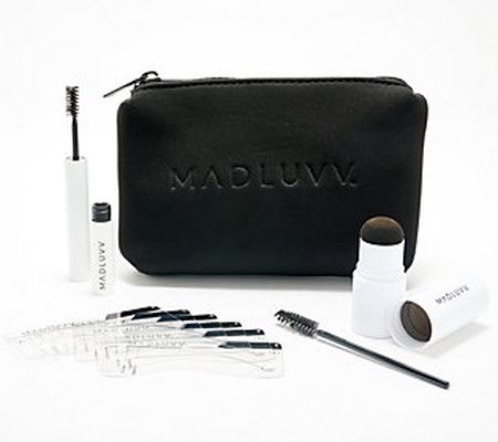 MadLuvv Brow Stamp Kit with Laminate Me Brow Gel