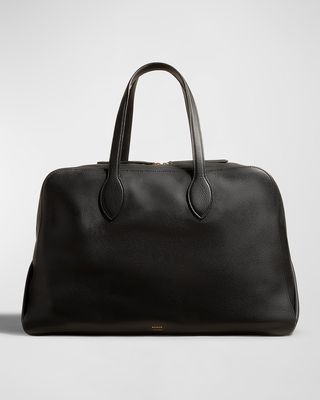 Maeve Large Zip Leather Weekender Bag