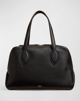 Maeve Medium Leather Top-Handle Bag