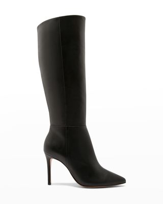 Magalli Leather Knee Boots