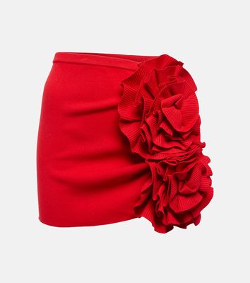Magda Butrym 3D corsage miniskirt
