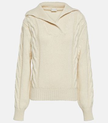 Magda Butrym Cable-knit cashmere sweater