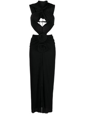 Magda Butrym cut-out maxi dress - Black