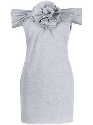 Magda Butrym cut-out mini dress - Grey