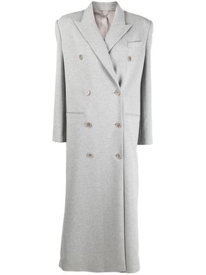 Magda Butrym double breasted ankle-length coat - Grey