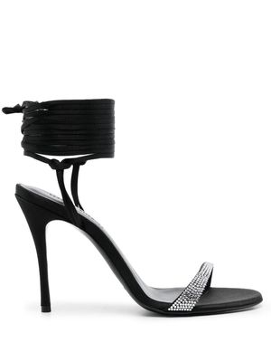 Magda Butrym embellished open-toe sandals - Black