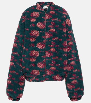 Magda Butrym Floral teddy jacket