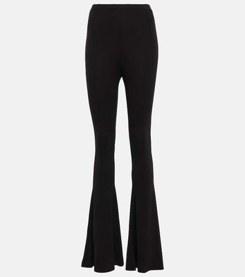 Magda Butrym High-rise jersey flared pants