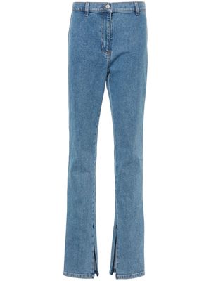 Magda Butrym high-rise slim-fit jeans - Blue