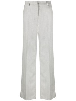 Magda Butrym high-rise straight-leg tailored trousers - Grey