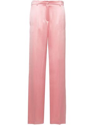 Magda Butrym high-waist wide-leg trousers - Pink