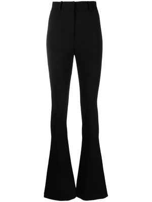 Magda Butrym high-waisted flared trousers - Black