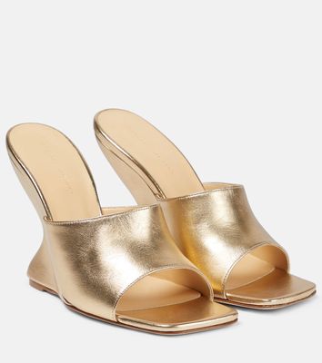 Magda Butrym Inverted Wedge leather mules