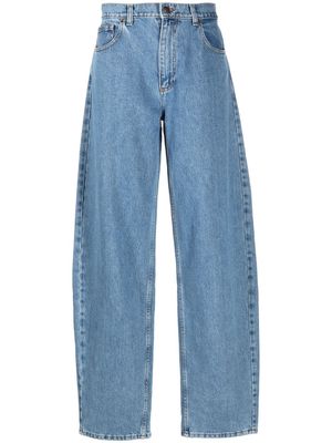 Magda Butrym low-rise wide-leg jeans - Blue