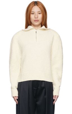 Magda Butrym Off-White Wool Sweater