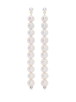 Magda Butrym pearl drop earrings - White