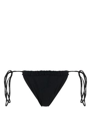 Magda Butrym ruffled bikini bottom - Black