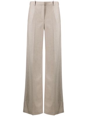 Magda Butrym tailored wide-leg cashmere trousers - Neutrals